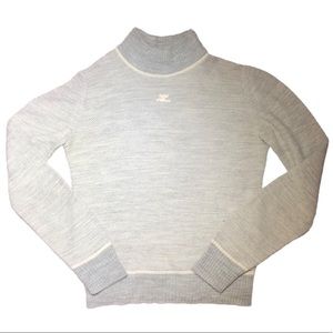 COURREGES 60s/70s TRUE VINTAGE MOCKNECK